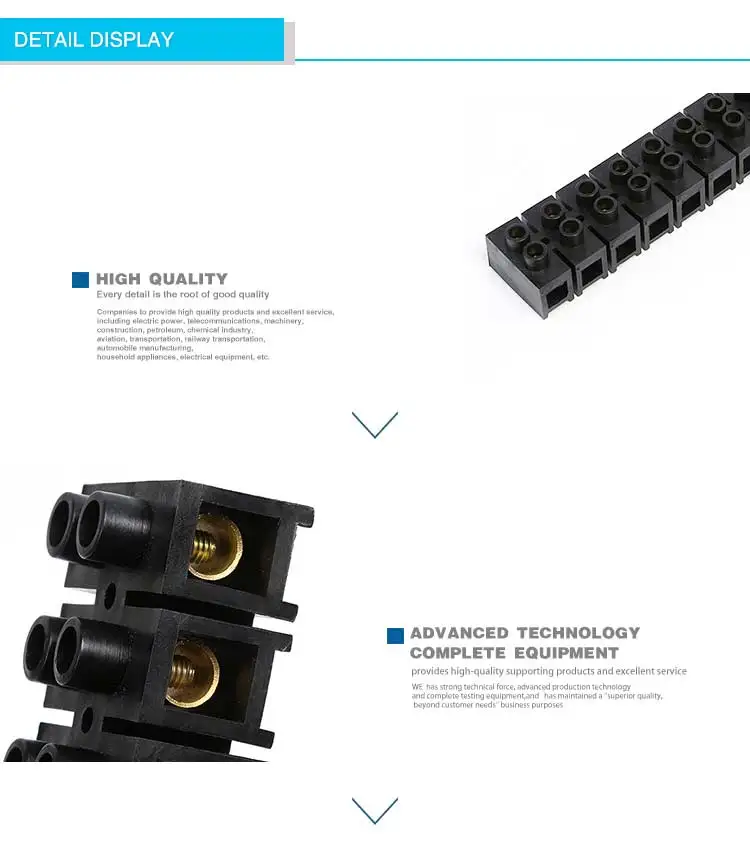 Wholesale Plastic 100 Amp Terminal Block/ Barrier Terminal Block
