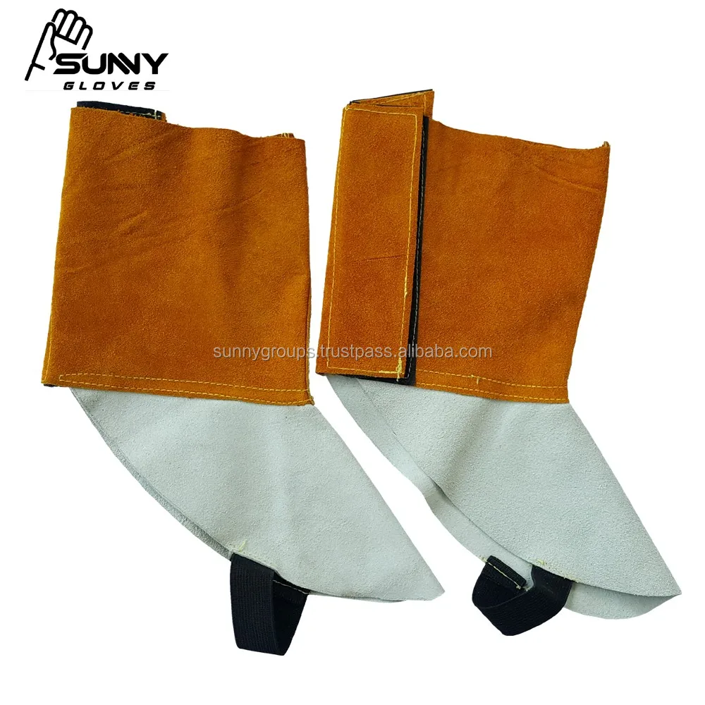 Welding Shoe Cover / Leather Spats Buy Welding Shoe Cover,Security