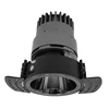 15W COB Modular Down Light Trimless Round and Square Low Glare Mirror Modular Hotel Downlight