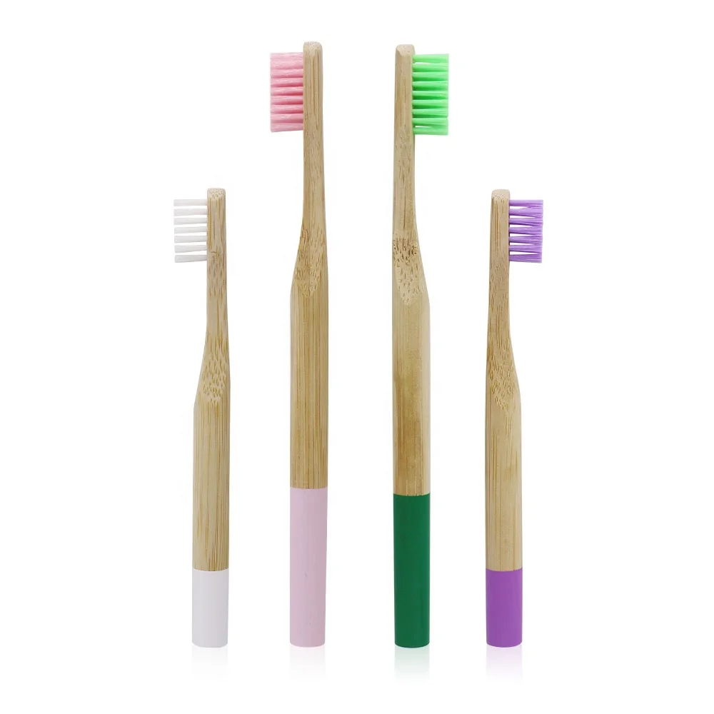 

Reusable Biodegradable Bamboo Toothbrush with bamboo Tube Travel Case