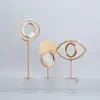 Metal Geometry Golden Eyes High End Home Accessories Decoration Things Modern
