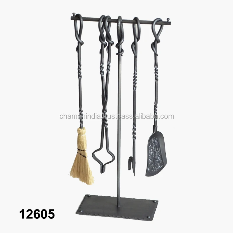 Snack Design Hand Forged Fireplace Tool Set Buy Snack Design