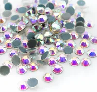 

Pujiang Crystal Ab Ss3-ss50 Hot Fix Clear Flatback Strass Sewing Fabric Garment Hotfix Diamond Rhinestone DMC Stones