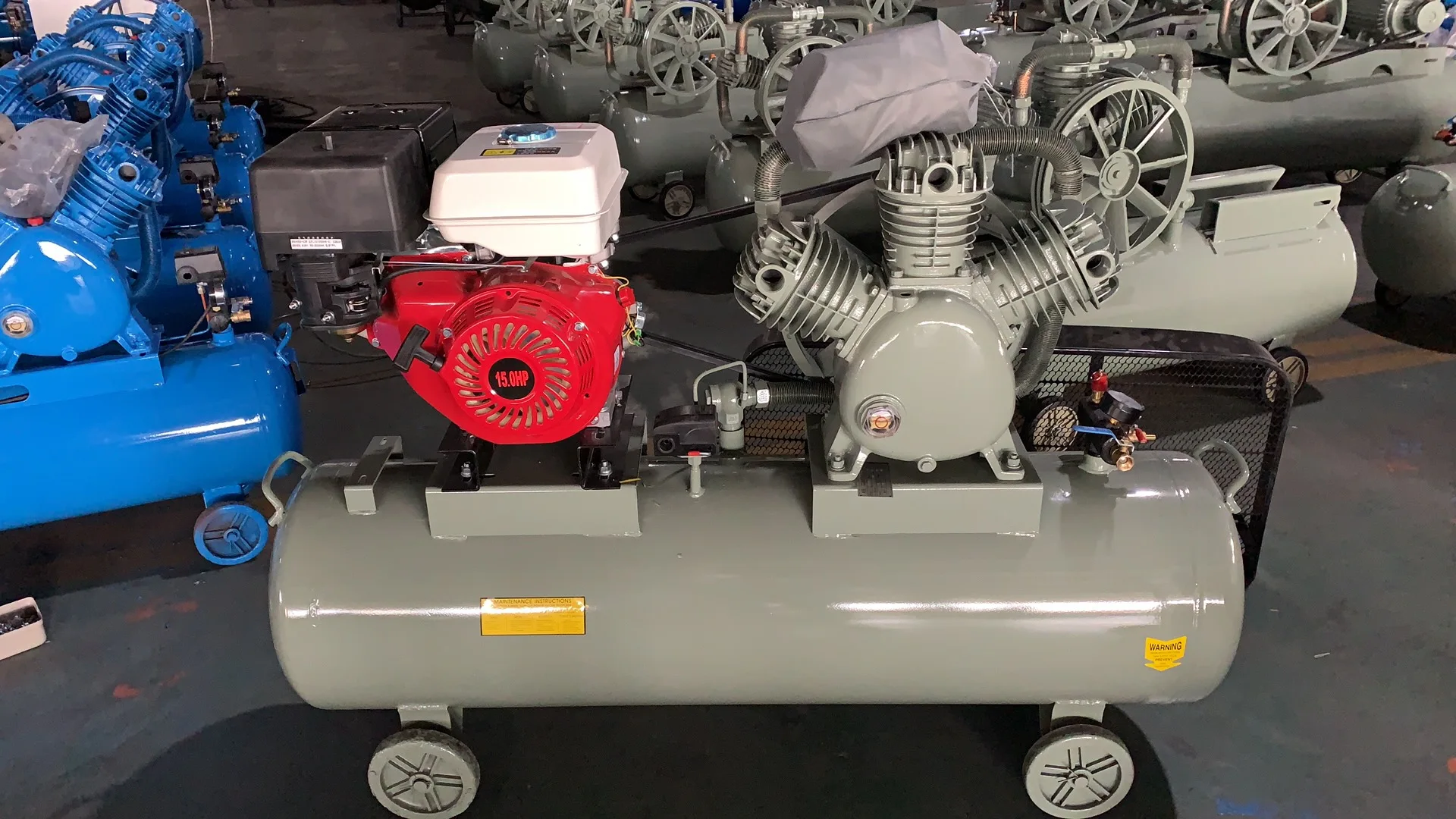 220v 3phase/gasoline Can Customized Air Compressor Buy Air Compressor