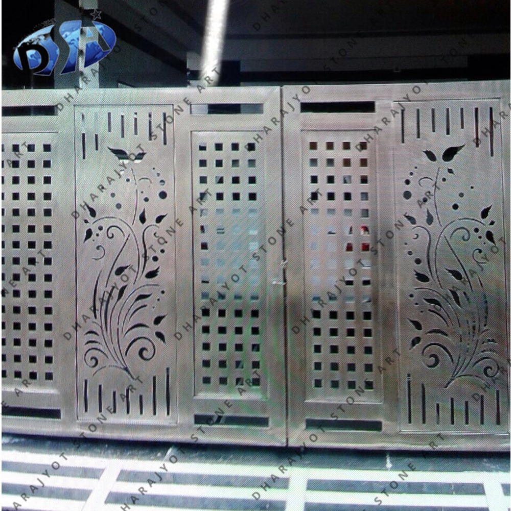 
Flower Design Granite Rectangular Large Cement Jali 