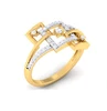 Customized 14Kt Solid Gold Diamond Ring 0.29 Carat Diamond Wedding Ring & Engagement Ring