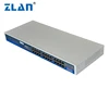 ZLAN5G00A 16 port RS232 RS485 RS422 to TCP/IP Converter 4 RJ45 Multi Serial Device Server industrial Switch rack