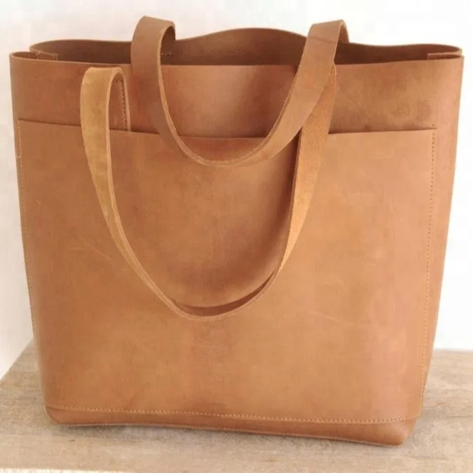 camel leather bag