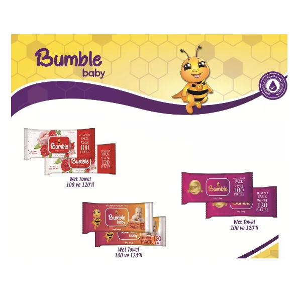 Bumble Baby Wet Wipes 100' Buy Baby Wipes Factory,Baby Wipes Brands,Wet Wipes Turkey Brans
