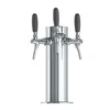 4" Column Tower with 3 Flow Control Taps - SS Polished - Glycol Recirculation Loop