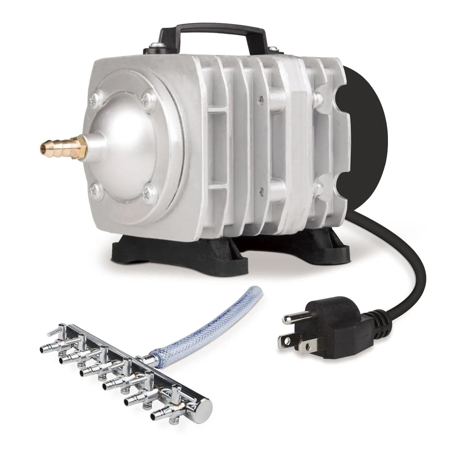 102 W VIVOSUN Air Pump 1750 GPH 102W 110L//min 12 Outlet Commercial Air Pump for Aquarium and Hydroponic Systems