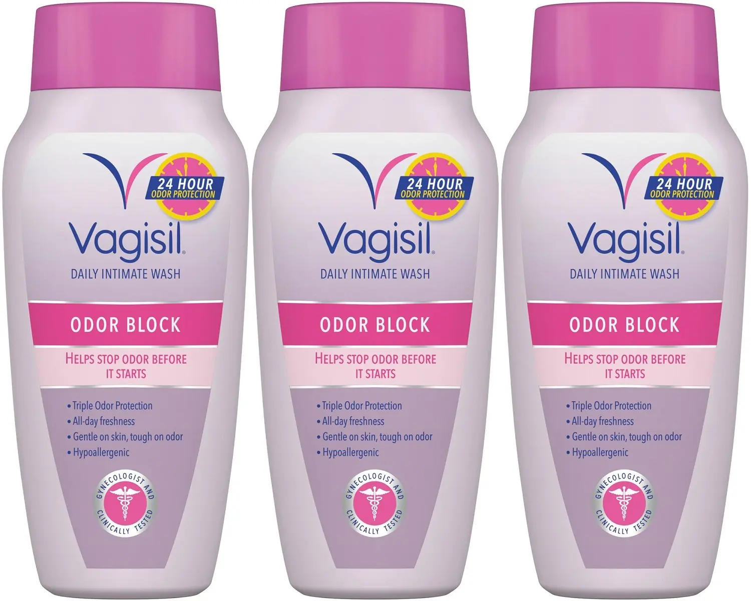 Vagisil Odor Block Daily Intimate Vaginal Wash, 12 Ounce (Pack of 3). 21.48...
