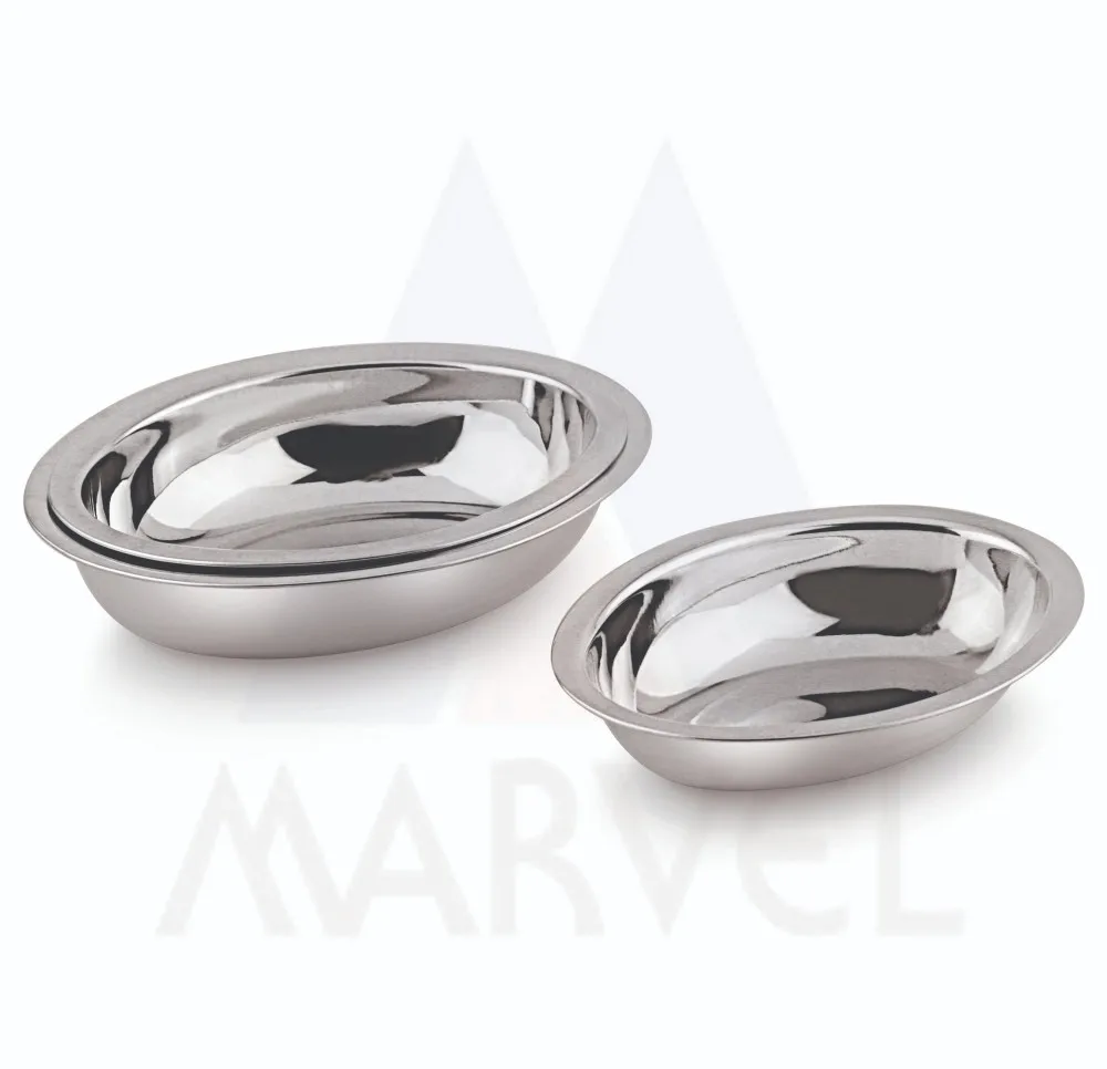 Stainless Steel Oval Bowl Buy Stainless Steel Oval Shape Bowl For