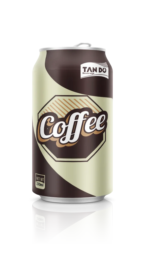 
Mocha Coffee Drinks - tinned in 180ml, 250ml, 330ml can - OEM in Private Label - Manufacturer, Vietnam 