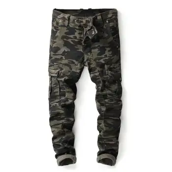 mens stretch camo pants