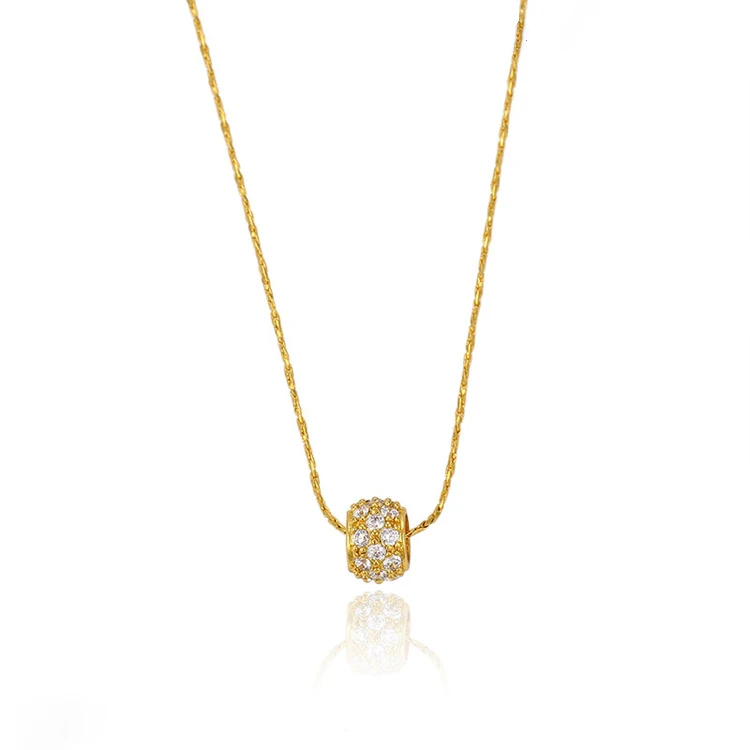 

32457 Fashion African gold Pendant Chain Beads Necklace Jewelry For Women
