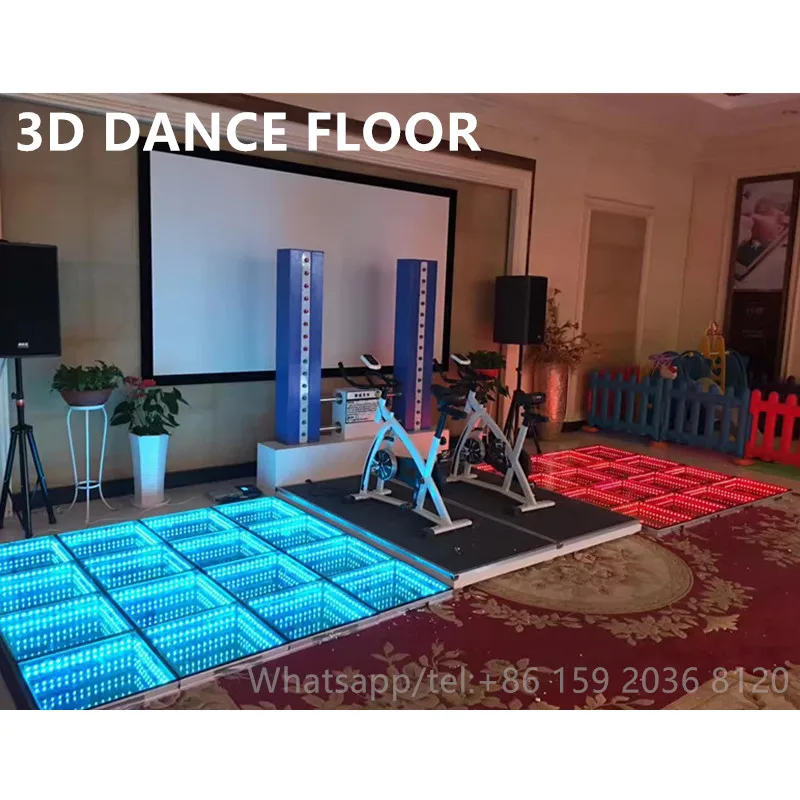 Xlighting Dragon mart online shopping 3d infinity dance floor