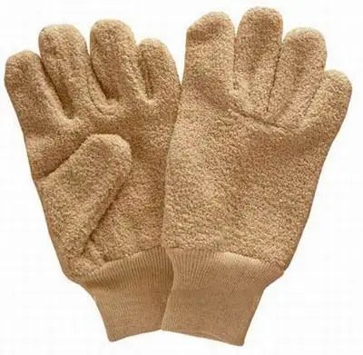 canvas mittens