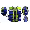 Blue Hi Viz paramedic vest search and rescue sar vest hi vis fire emergency response vest first aid ems hi visibility ambulance