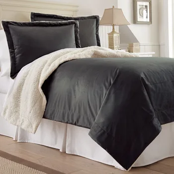 Wholesale Micro Mink Sherpa 3 Piece Comforter Set Buy Micro