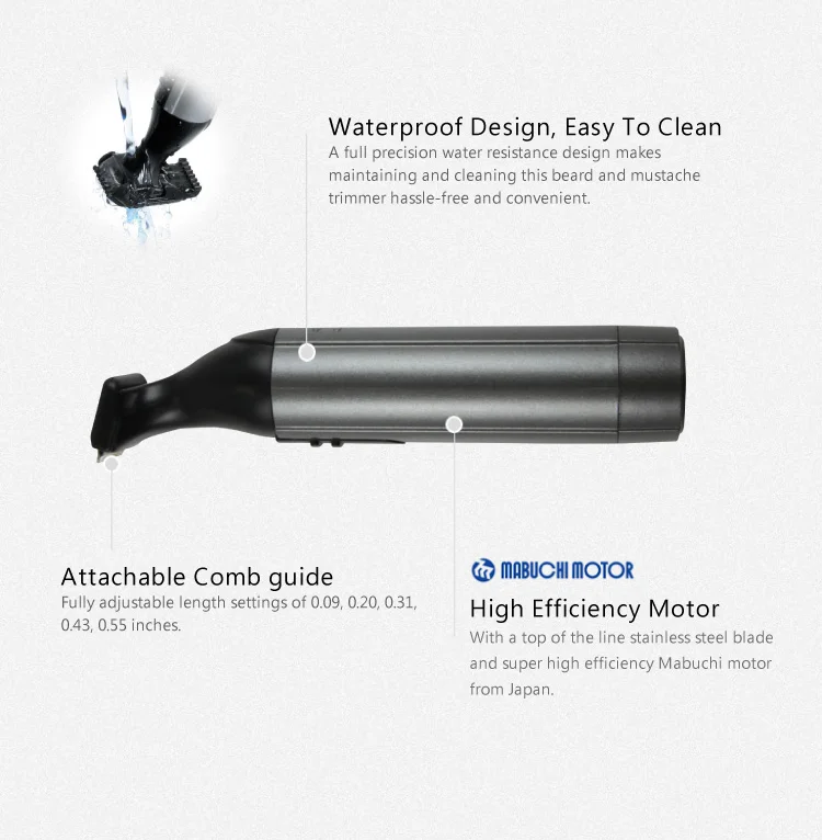 Beard Trimmer Wet & Dry【URBANER】MB-042