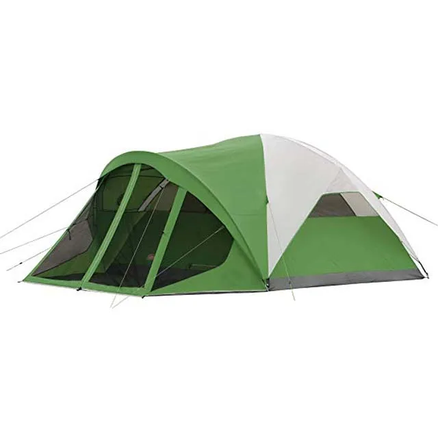 Customize dome tent with screen room 6 person camping bed tent with screened-in porch
