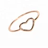 14K gold fine jewelry heart ring for girlfriend promise ring for couples