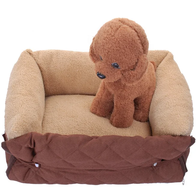 4 In 1 Pet Mat Cushion Snuggly Sleeper Filling On 3 Sides Dog Couch