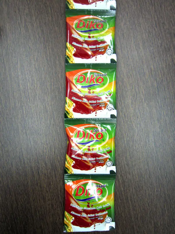 
Cocoa Powder with non dairy creamer, sugar and malt extract powder 