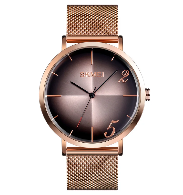 

SKMEI 9200 new design western watches with prices stainless steel watches men, 5 colors