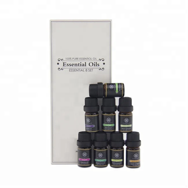 

8pcs 10ml essential oil setfor humidifier essential oil aroma diffuser, Bronzer