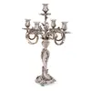 silver candelabra with 5 Arms