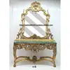 carved console, gold finishing