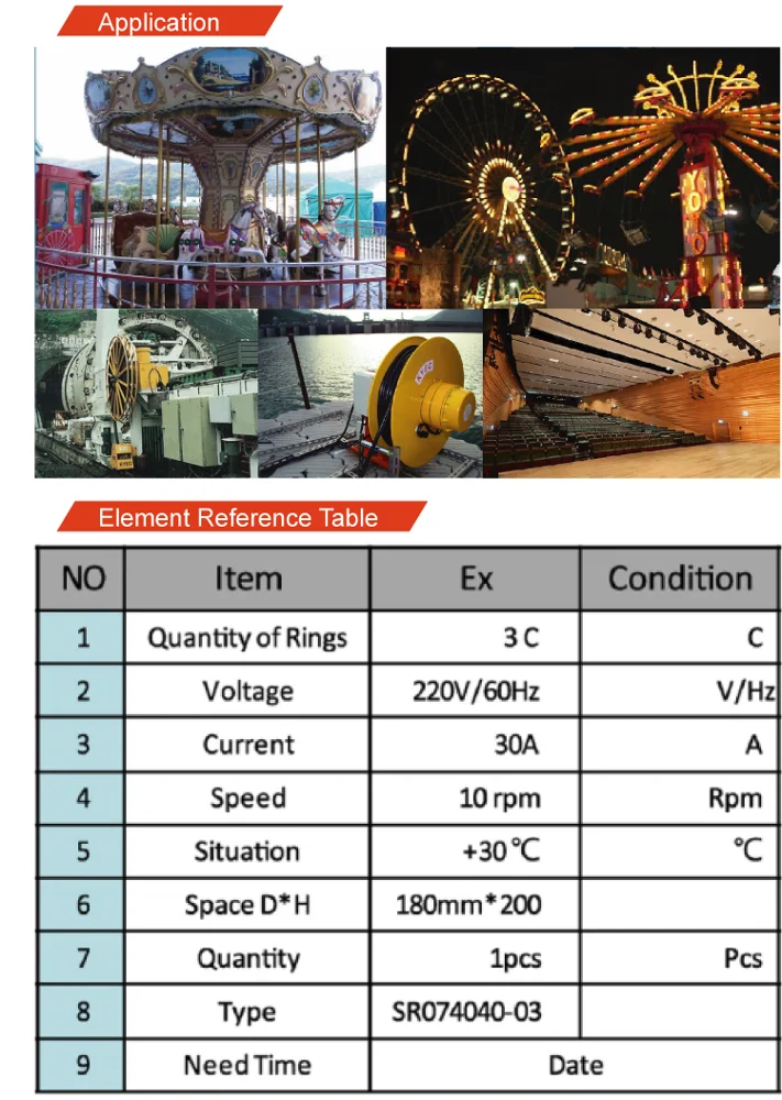 1000V ,mA-800A, 1-400 circuits through hole slip ring/rotary joint for liquids/hydraulic pneumatic