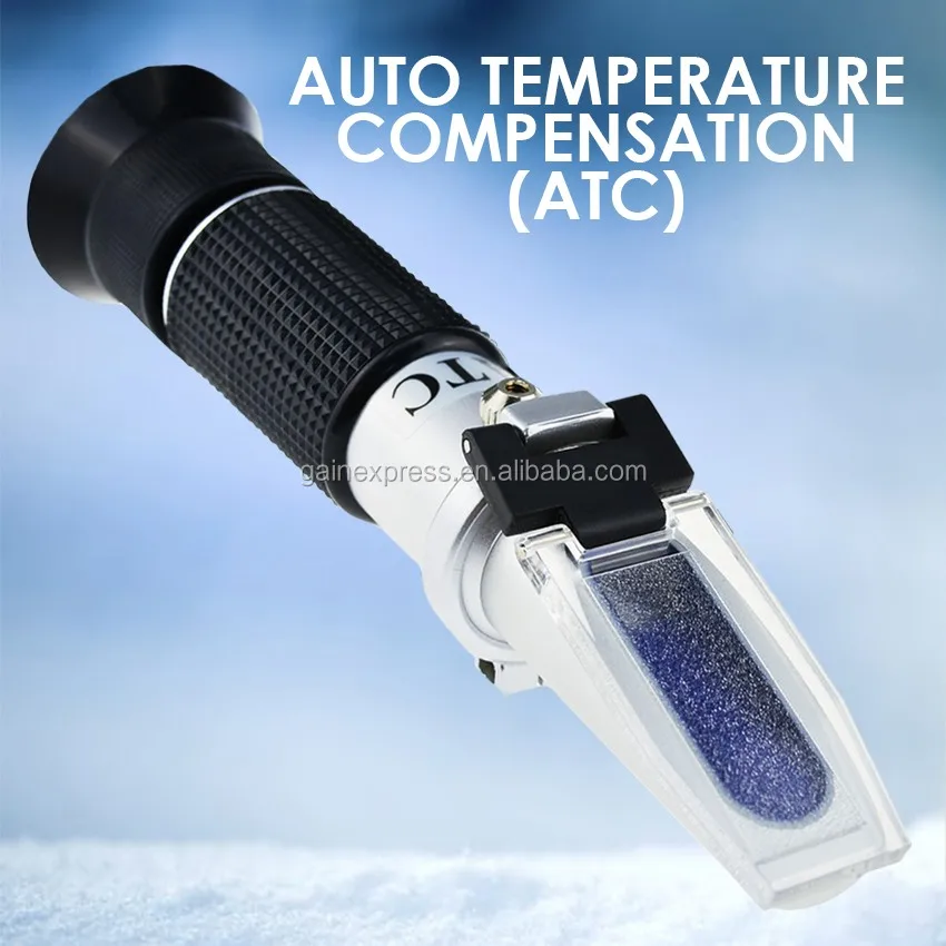 6in1 Automotive Car Refractometer Atc For Adblue/ Antifreeze/ Battery