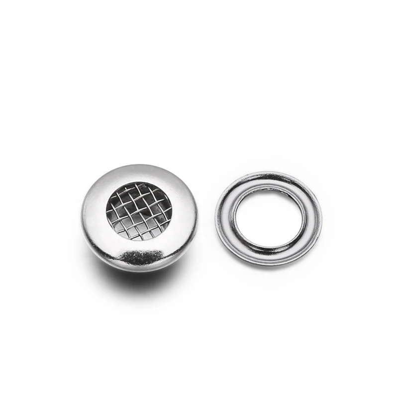 Wholesale new design fashion 10MM metal brass mesh eyelet