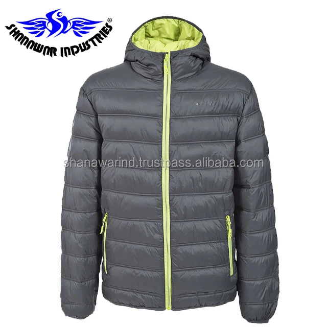 bubble jacket with hood