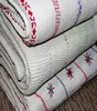 One of a Kind Old Heavy 5 to 7 Layer Kantha Embroidered Throw, Kantha from India Handmade Vintage Kanthina Sari Quilt