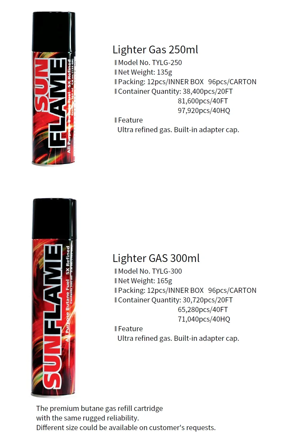 Lighter Gas Refill 250ml 300ml Buy Lighter,Lighter Gas Refill,Gas