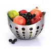 Stainless Steel Collapsilble Steamer &Adjustable To Fit Container, Water Drainer, Kitchen Utensils