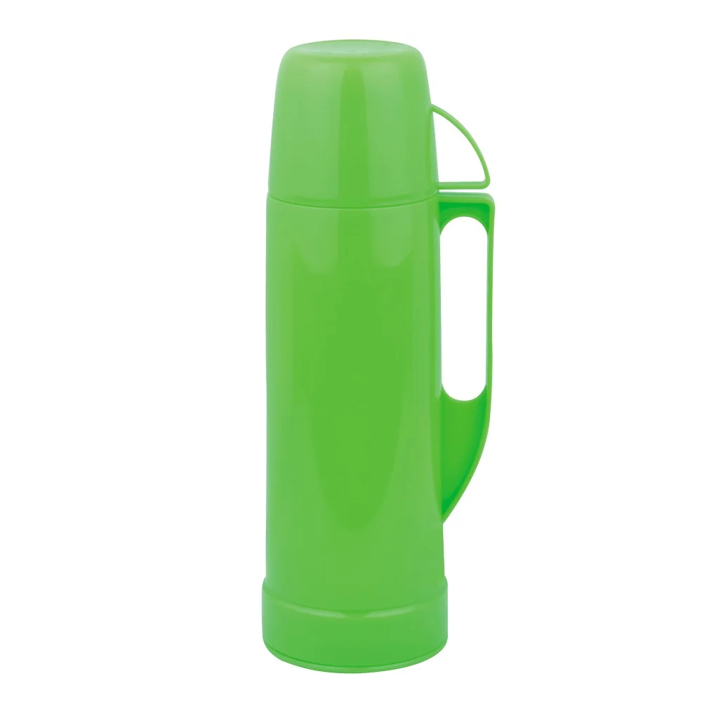 Wholesale 1 Liter Plastic Thermos Glass Refill Vacuum Flask,Colorful