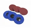 Round silicon carbide sanding quick change disc for metal