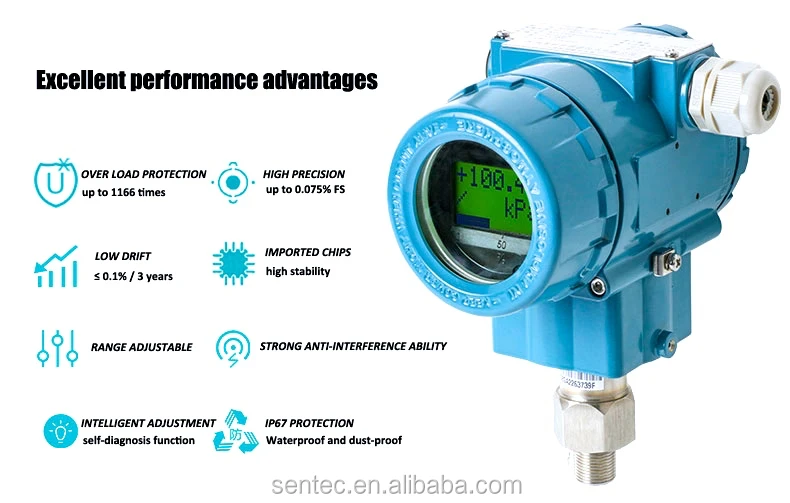 420ma Single Crystal Silicon Pressure Transducer Buy Single Crystal
