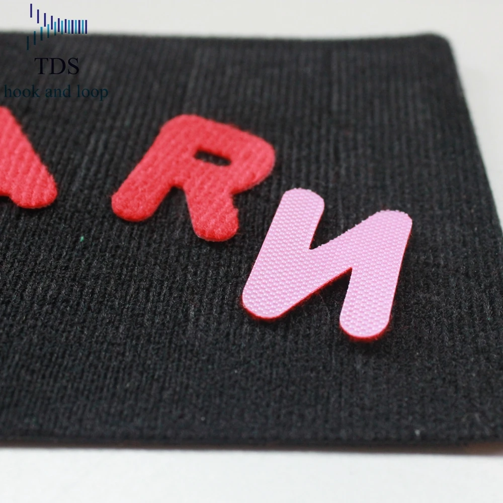 Customized Colorful Hook And Loop Letters Buy Hook And Loop Letters