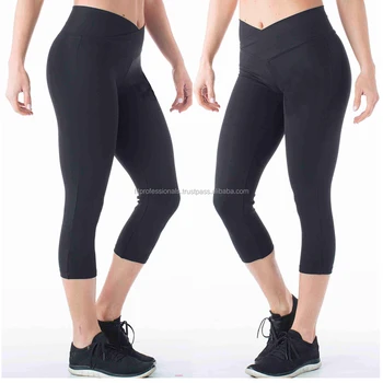 cropped compression leggings