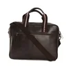 Promotional free sample india leather messenger business laptop bag