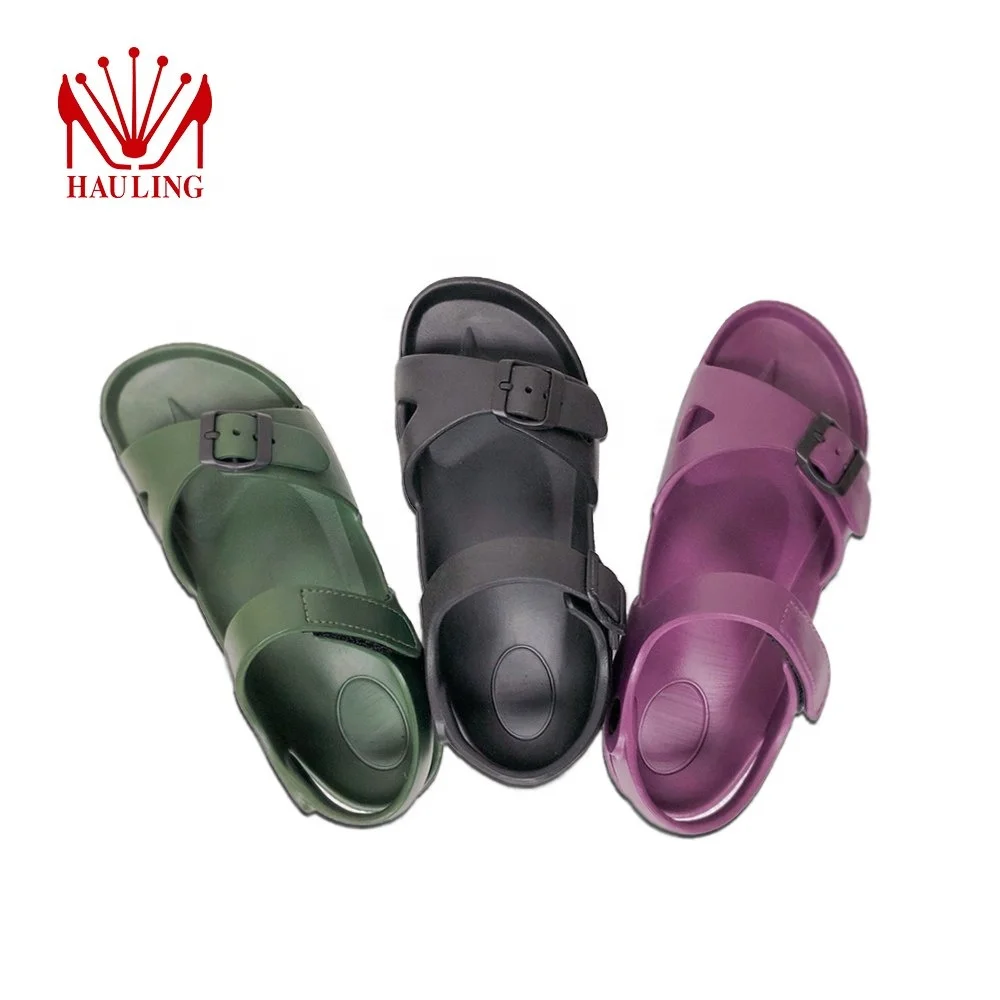 
Outdoor EVA Comfortable Adjustable Strap Sandals Slippers for Adult and Children EVA Foam Shoe Sole Slipper 