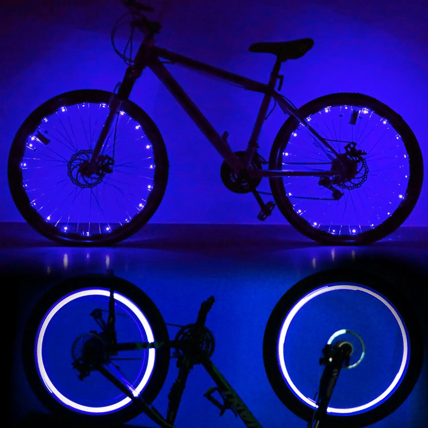 2pcs Bicycle Spoke Reflectors Lights Reflective Kids Bike Wheel