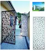 Outdoor decorative exterior laser cut garden privacy steel metal facade wall screen panel