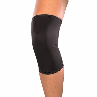 stretch elastic new knitting copper compression recovery knee sleeve brace support